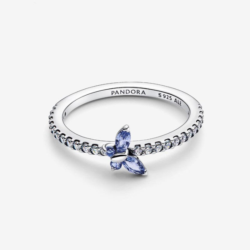 Anello Farfalla scintillante