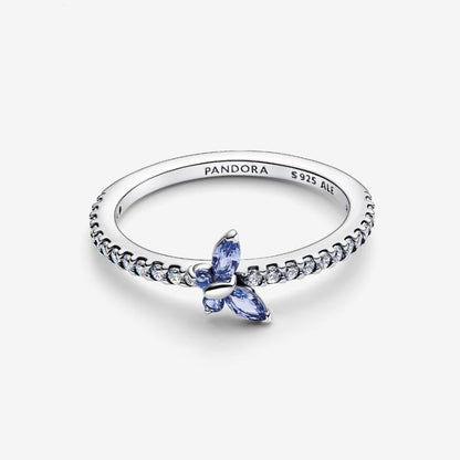 Anello Farfalla scintillante