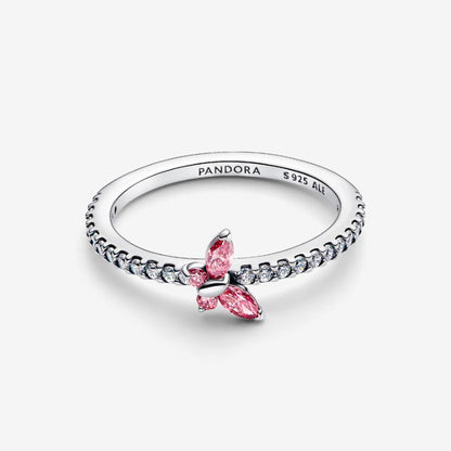 Anello Farfalla scintillante