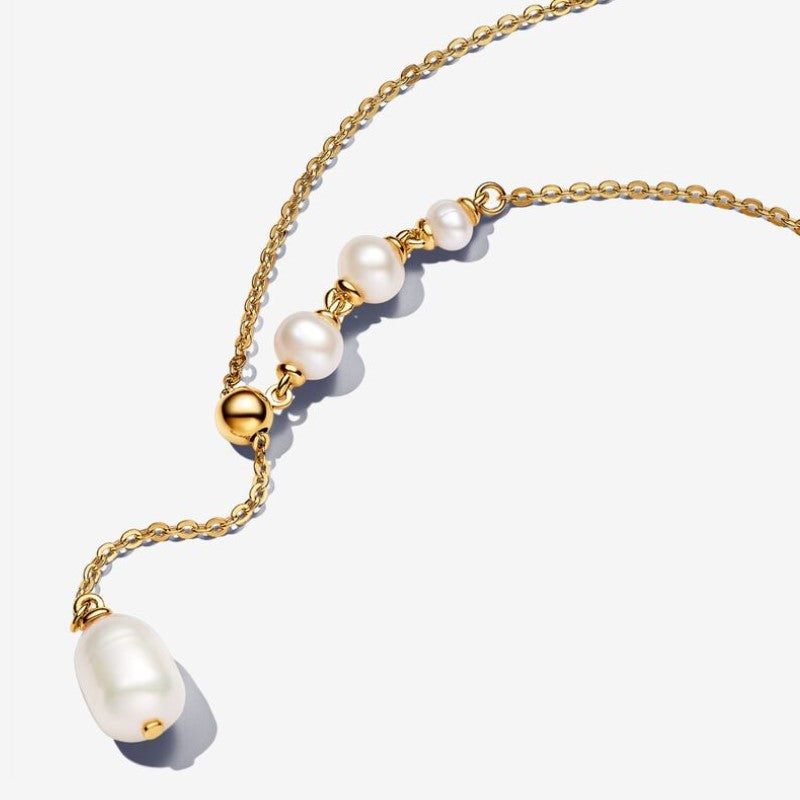 Collana Regolabile con Perle d’Acqua Dolce Coltivate