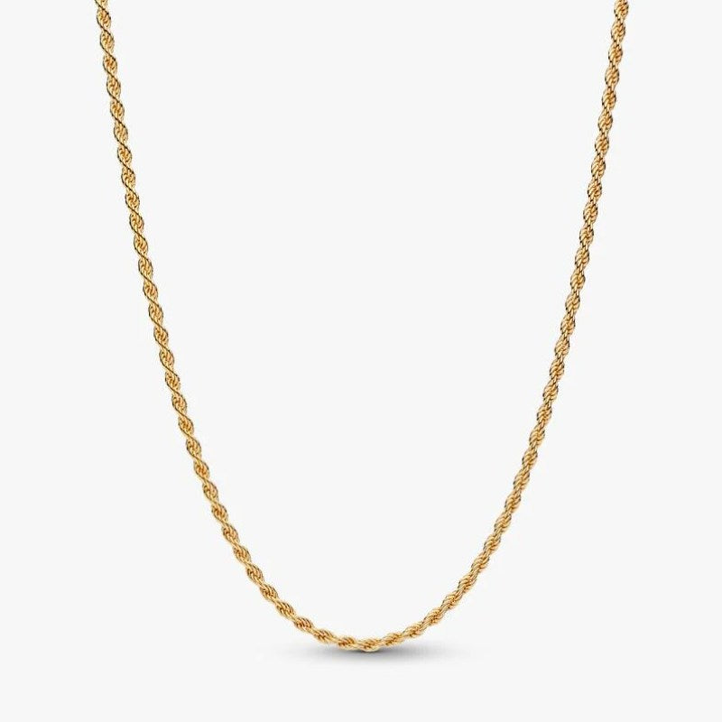 Collana Catenina Corda Intrecciata