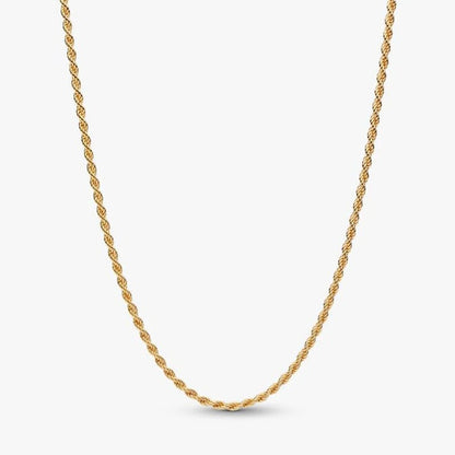Collana Catenina Corda Intrecciata