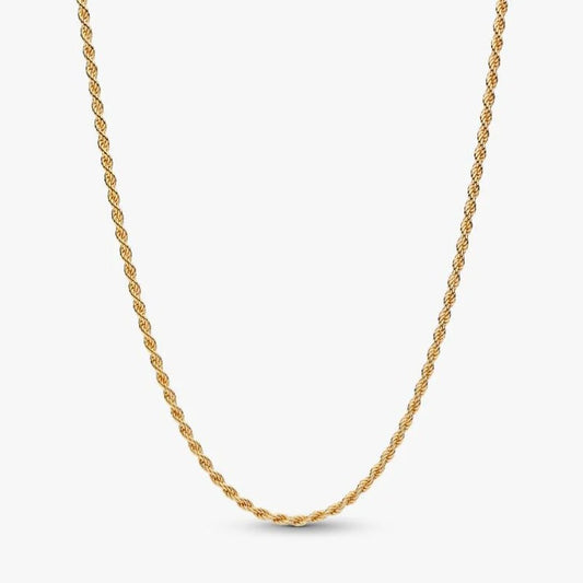 Collana Catenina Corda Intrecciata