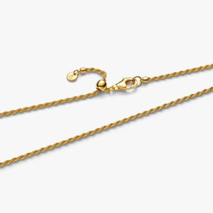 Collana Catenina Corda Intrecciata