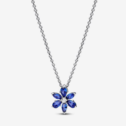Collana Pendente Herbarium Fiore Blu