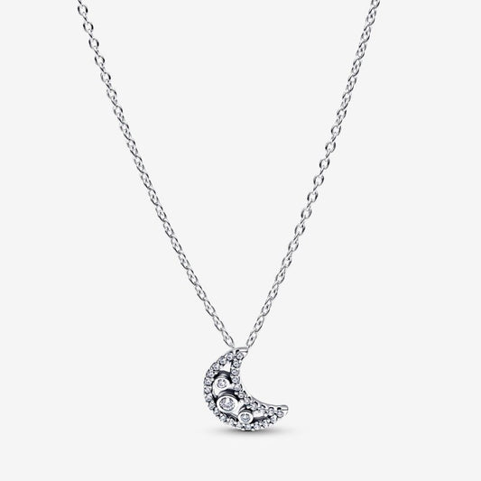 Collana con pendente Falce di luna
