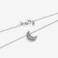 Collana con pendente Falce di luna
