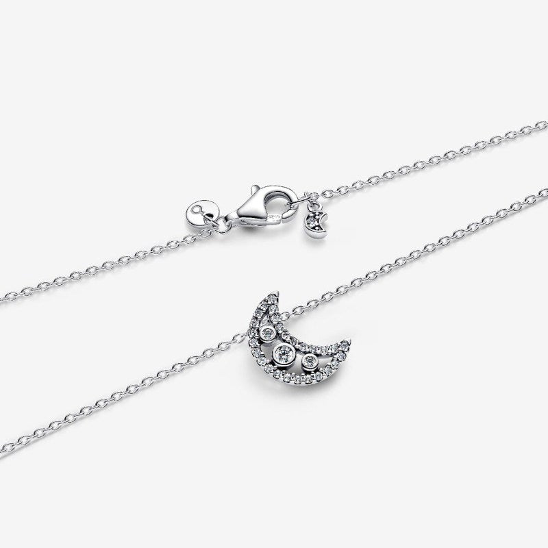 Collana con pendente Falce di luna