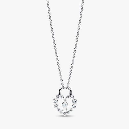Collana Lucchetto Cuore Luminoso
