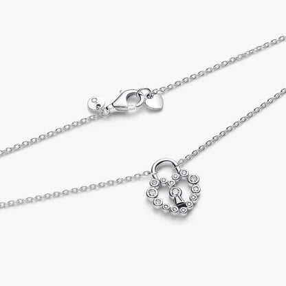 Collana Lucchetto Cuore Luminoso