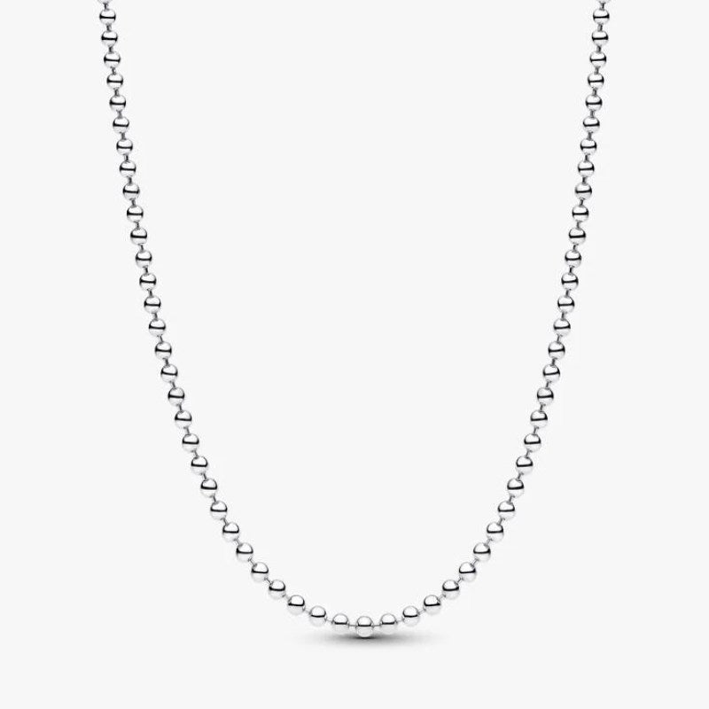 Collana Catenina a Sfere Argento Sterling 925