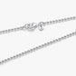 Collana Catenina a Sfere Argento Sterling 925