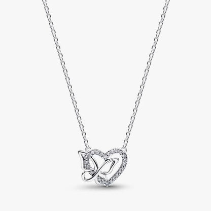 Collana Cuore e Farfalla