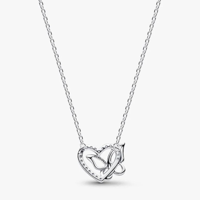 Collana Cuore e Farfalla