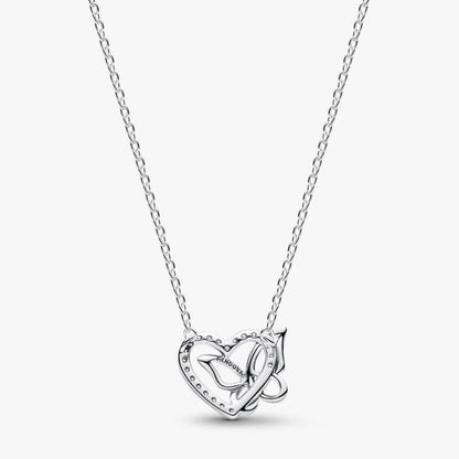 Collana Cuore e Farfalla