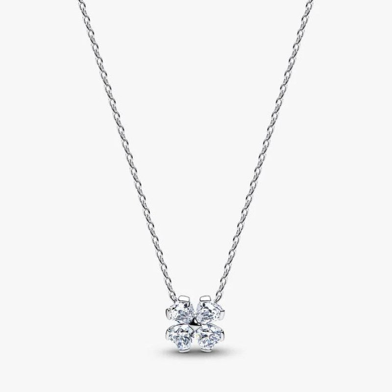 Collana Quadrifoglio Luminoso