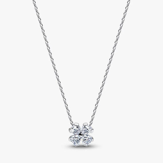 Collana Quadrifoglio Luminoso