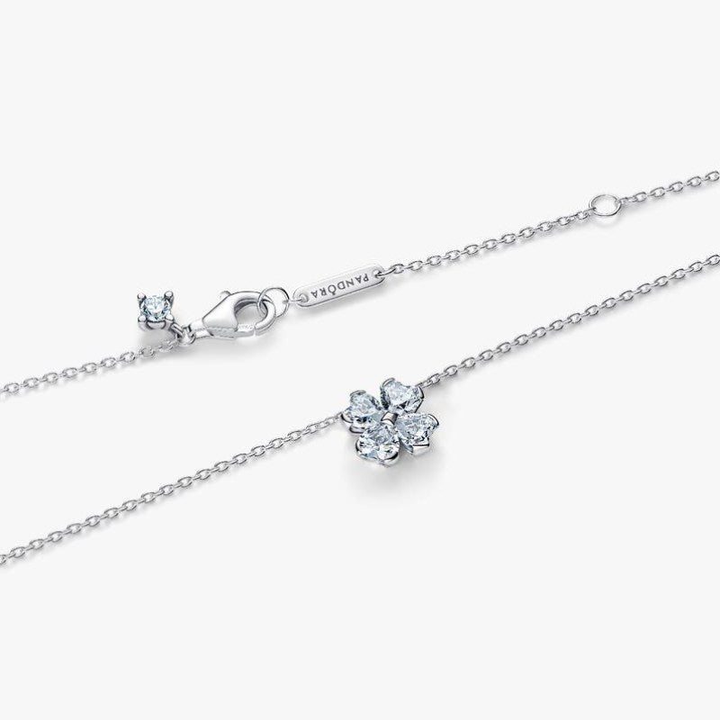 Collana Quadrifoglio Luminoso
