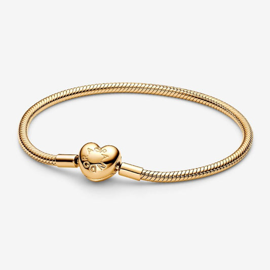 Bracciale Moments con Chiusura a Cuore
