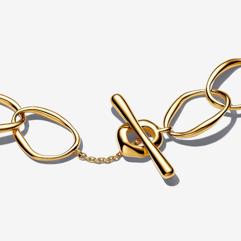 Bracciale Maglia Linea Sinuosa