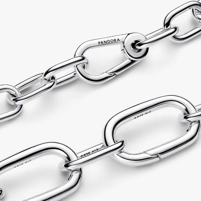 Bracciale Maglia Link Grande con 3 Link Apribili Pandora ME