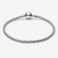 Bracciale Maglia Spiga con Chiusura a Sfera