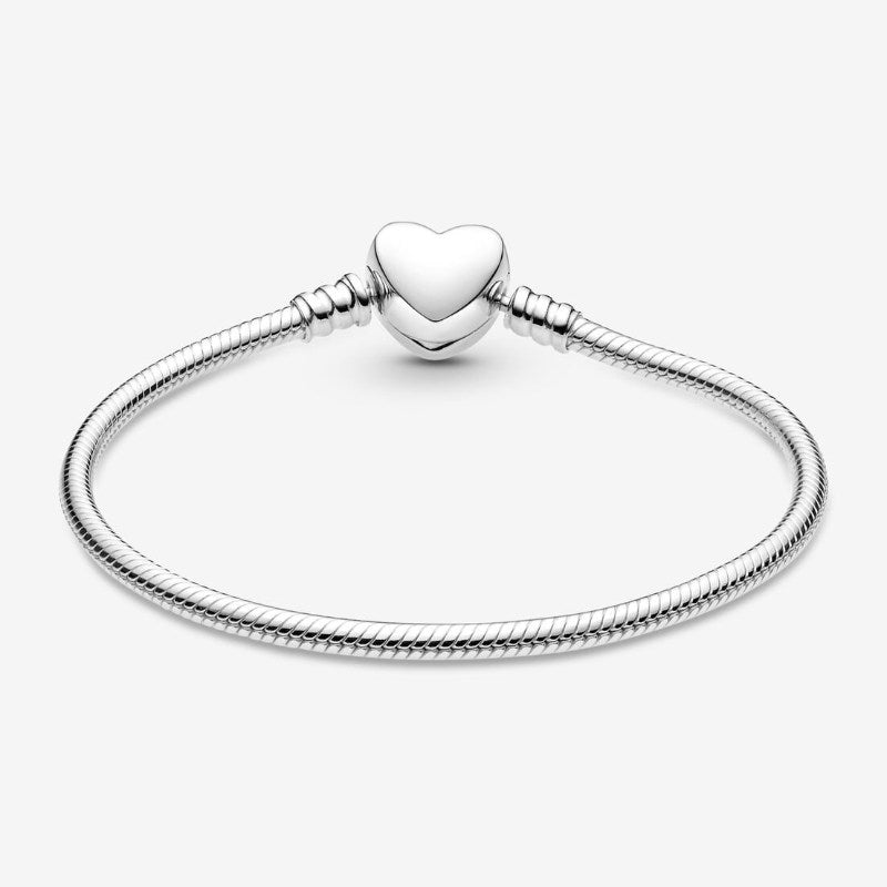Bracciale Moments Chiusura Cuore da incidere
