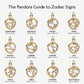 Charm Pendente Segno Zodiacale Vergine