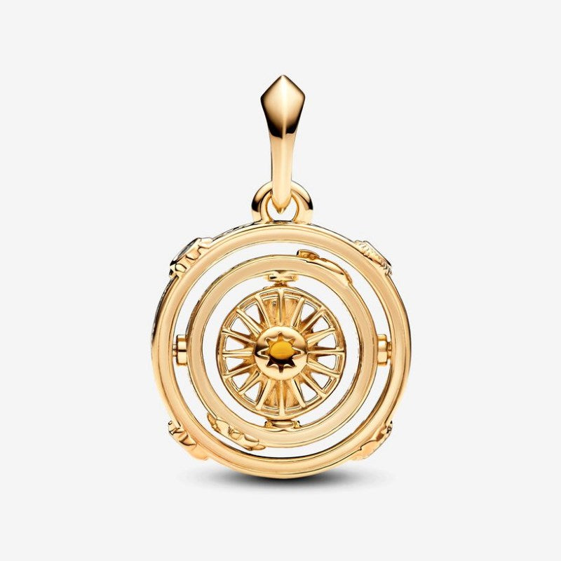 Charm Juego de Tronos, colgante astrolabio giratorio
