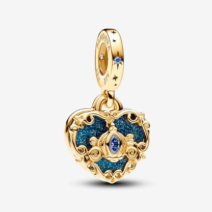 Charm Disney, Cenerentola, Pendente Carrozza e Cuore