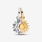 Charm Pendente Sole e Luna Divisibile