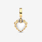 Charm Pendente Doppio Cuore Nessuna come Te