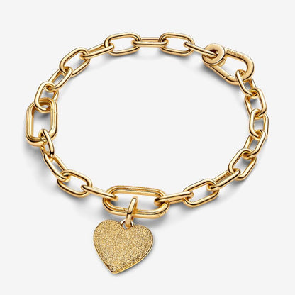 Charm Medallion Cuore da incidere Pandora ME