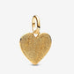 Charm Medallion Cuore da incidere Pandora ME
