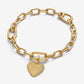 Charm Medallion Cuore da incidere Pandora ME