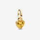 Charm Mini Pendente Gold Chakra Heart Pandora ME