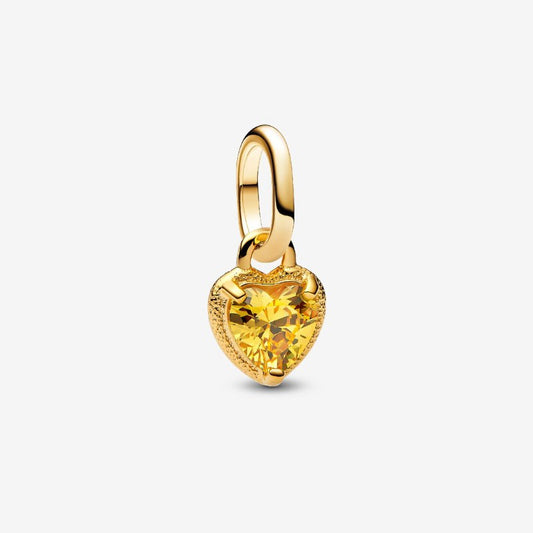 Charm Mini Pendente Gold Chakra Heart Pandora ME