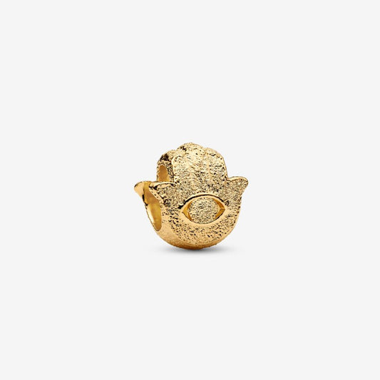 Mini Charm Mano di Fatima effetto diamantato