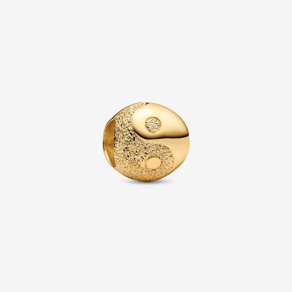 Mini Charm Yin & Yang effetto diamantato