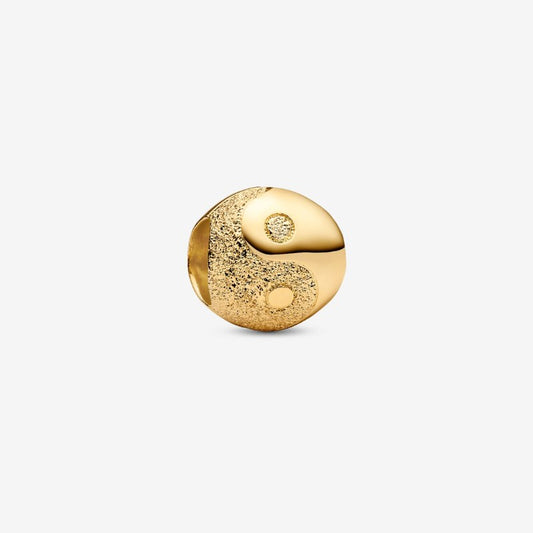 Mini Charm Yin & Yang effetto diamantato