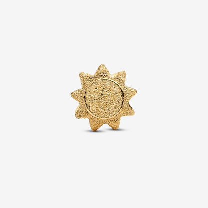 Mini Charm Sole effetto diamantato