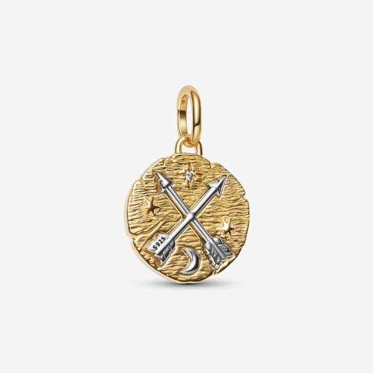 Charm Medallion Frecce "Ad Meliora"