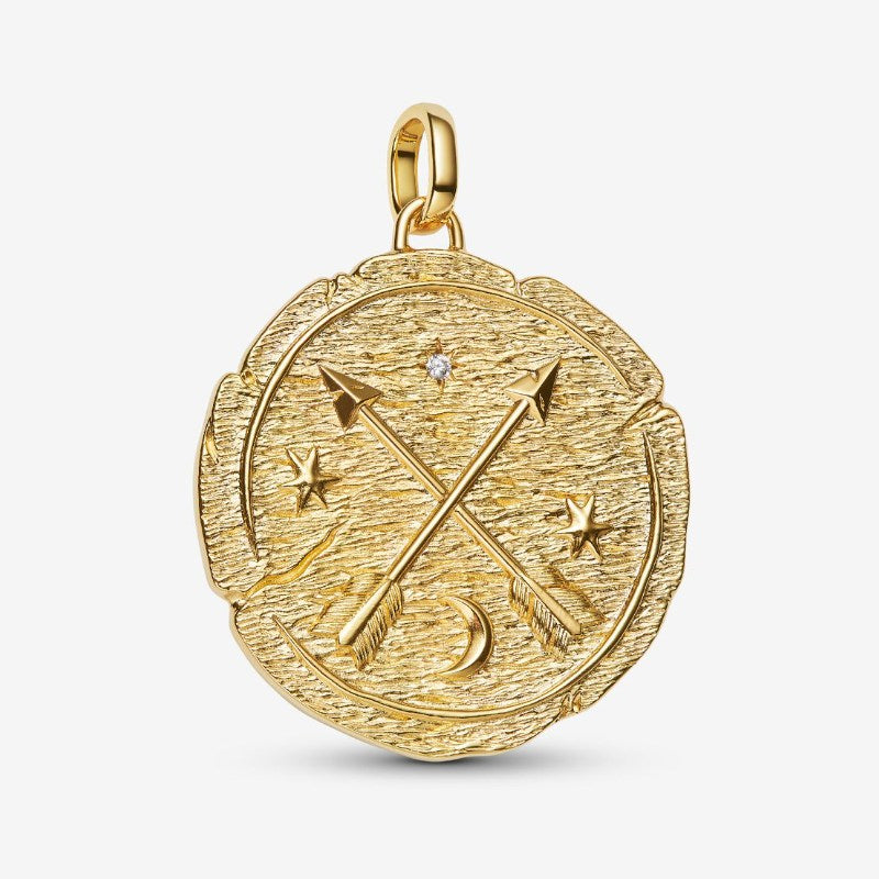 Charm Medallion Grande Frecce "Ad Meliora"