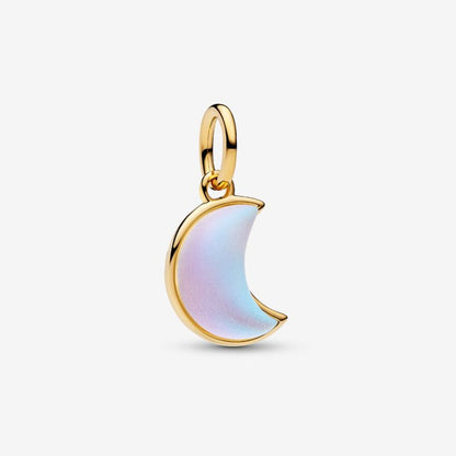 Charm Pendente Luna Crescente Luminosa