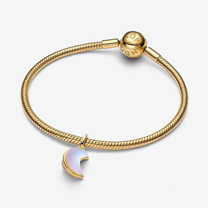 Charm Pendente Luna Crescente Luminosa