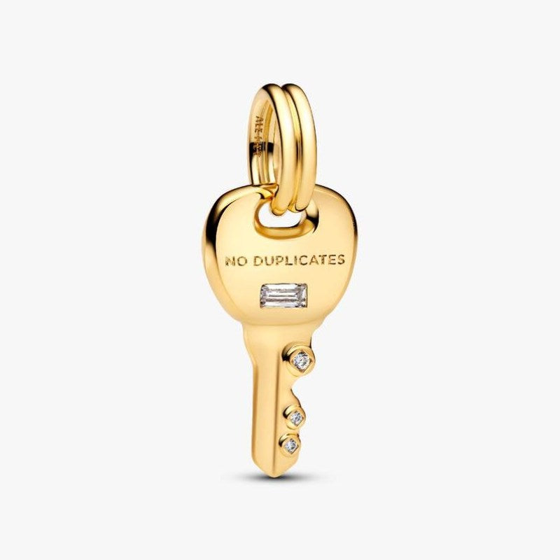 Charm Pendente Chiave "No Duplicates"