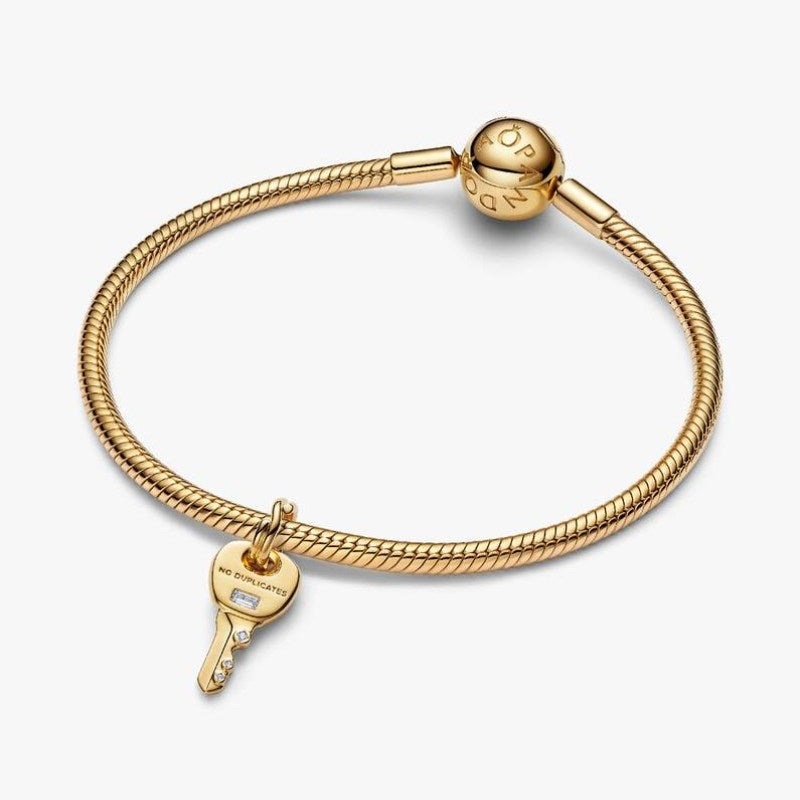 Charm Pendente Chiave "No Duplicates"