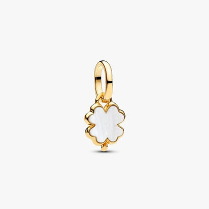 Charm Mini Pendente Quadrifoglio Bianco Pandora ME
