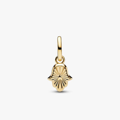 Charm Mini Pendente Mano di Fatima Verde Pandora ME