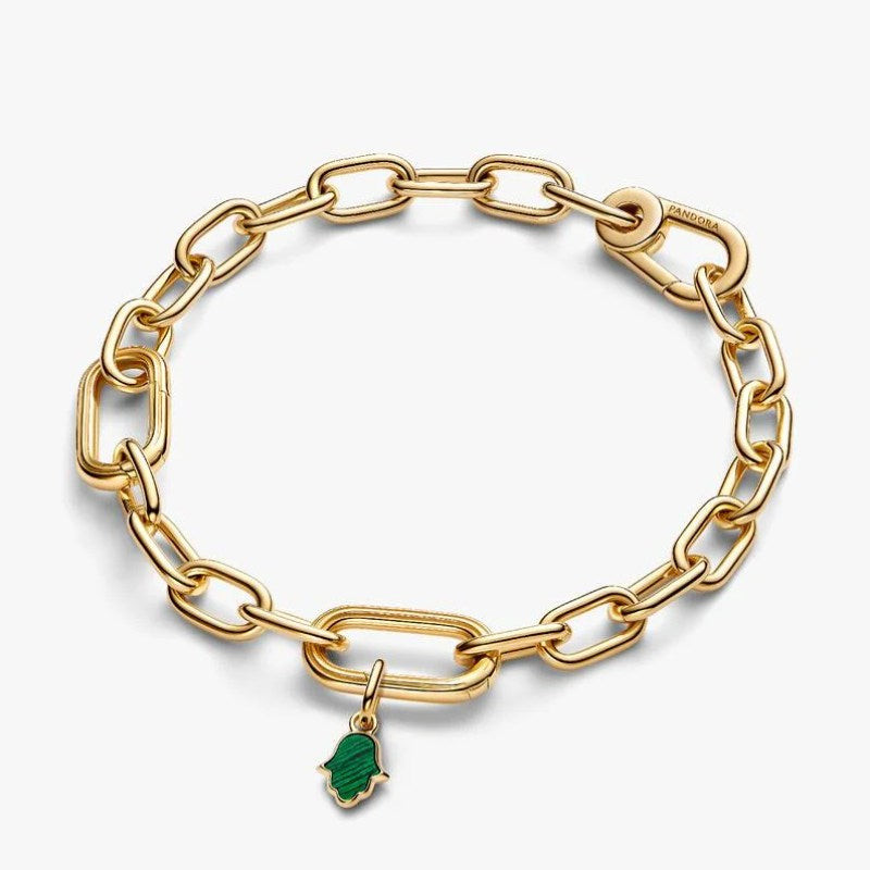 Charm Mini Pendente Mano di Fatima Verde Pandora ME
